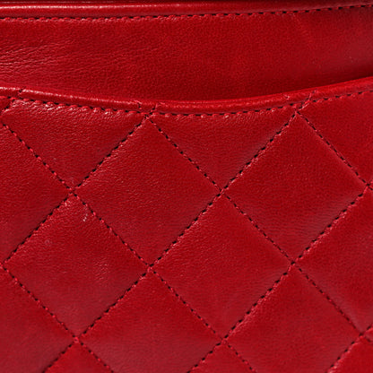Chanel Lambskin Quilted Small Double Flap Red 18 of 18