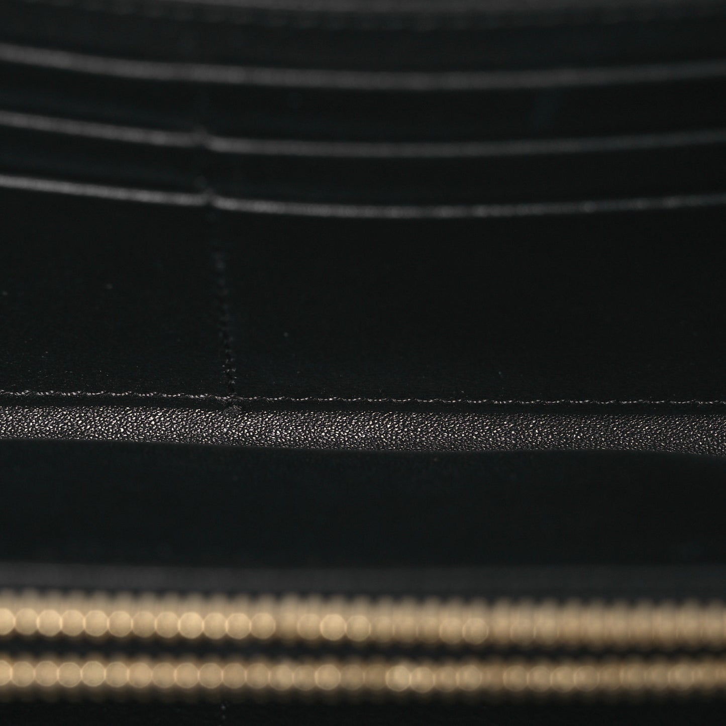 Calfskin Haymarket Check Elmore Zip Around Wallet Black