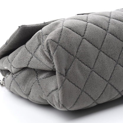Stella McCartney Shaggy Deer Quilted Small Beckett Chain Shoulder Bag Grey 6 of 10