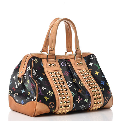 Louis Vuitton Monogram Multicolor Courtney MM Black 3 of 11