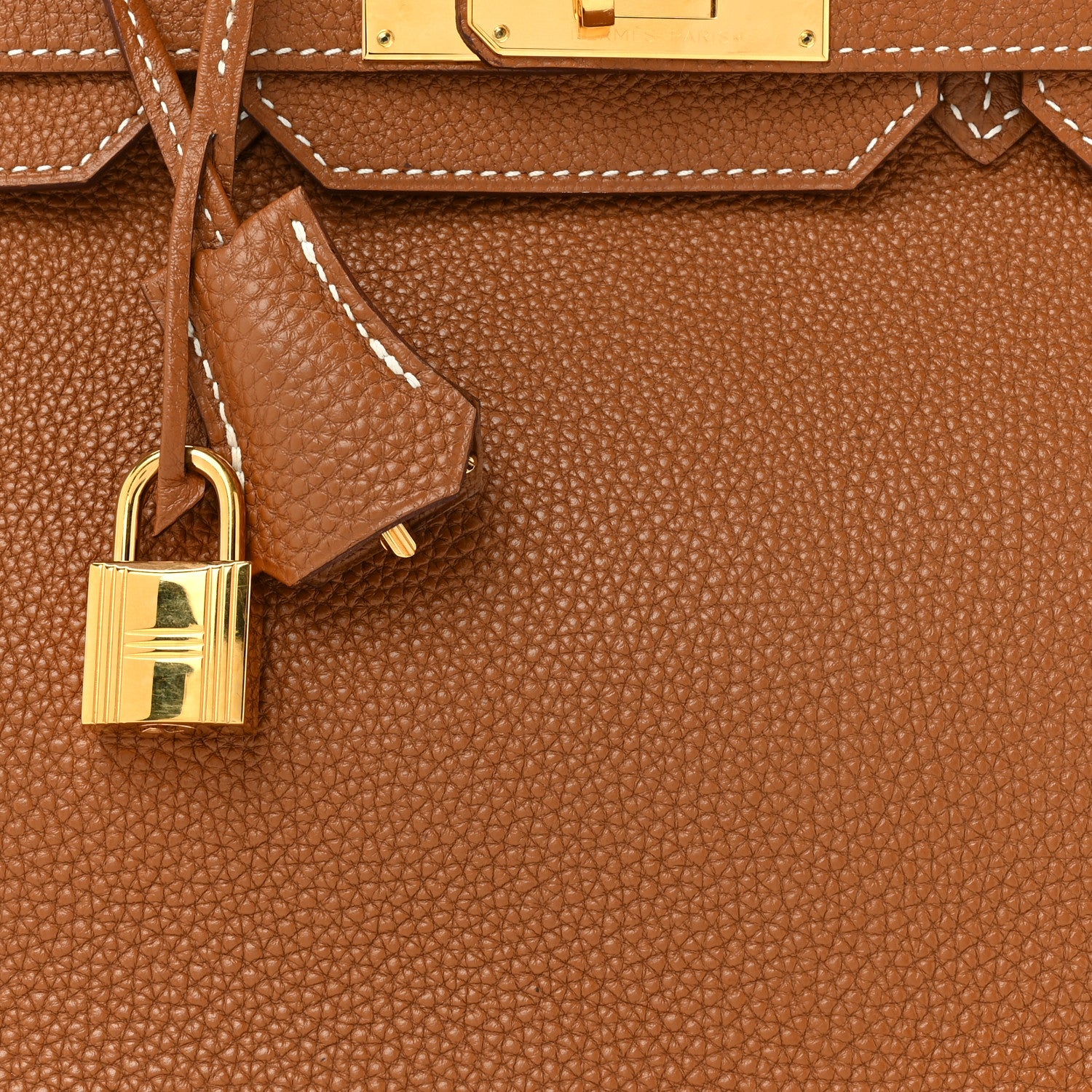 Hermes Togo Birkin 30 Gold 8 of 14
