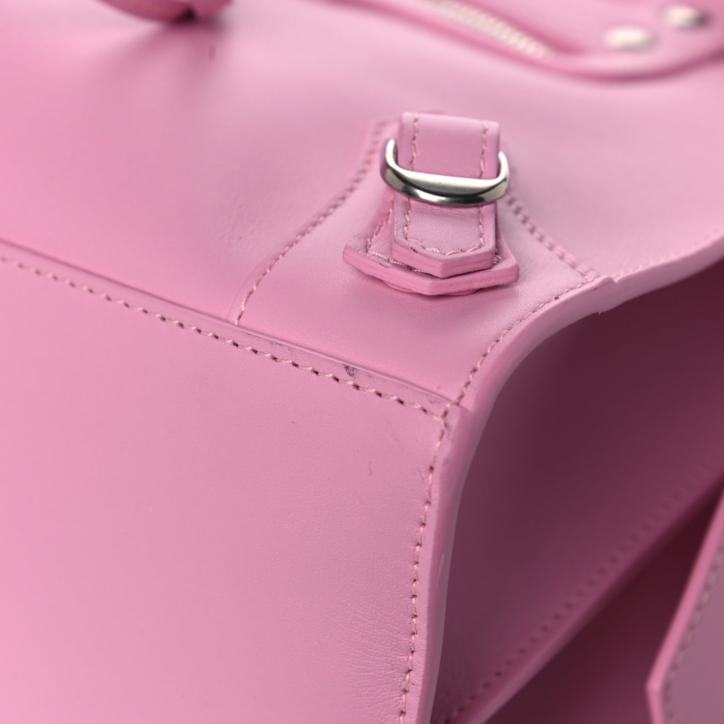 Smooth Calfskin Neo Classic Silver Hardware S City Candy Pink