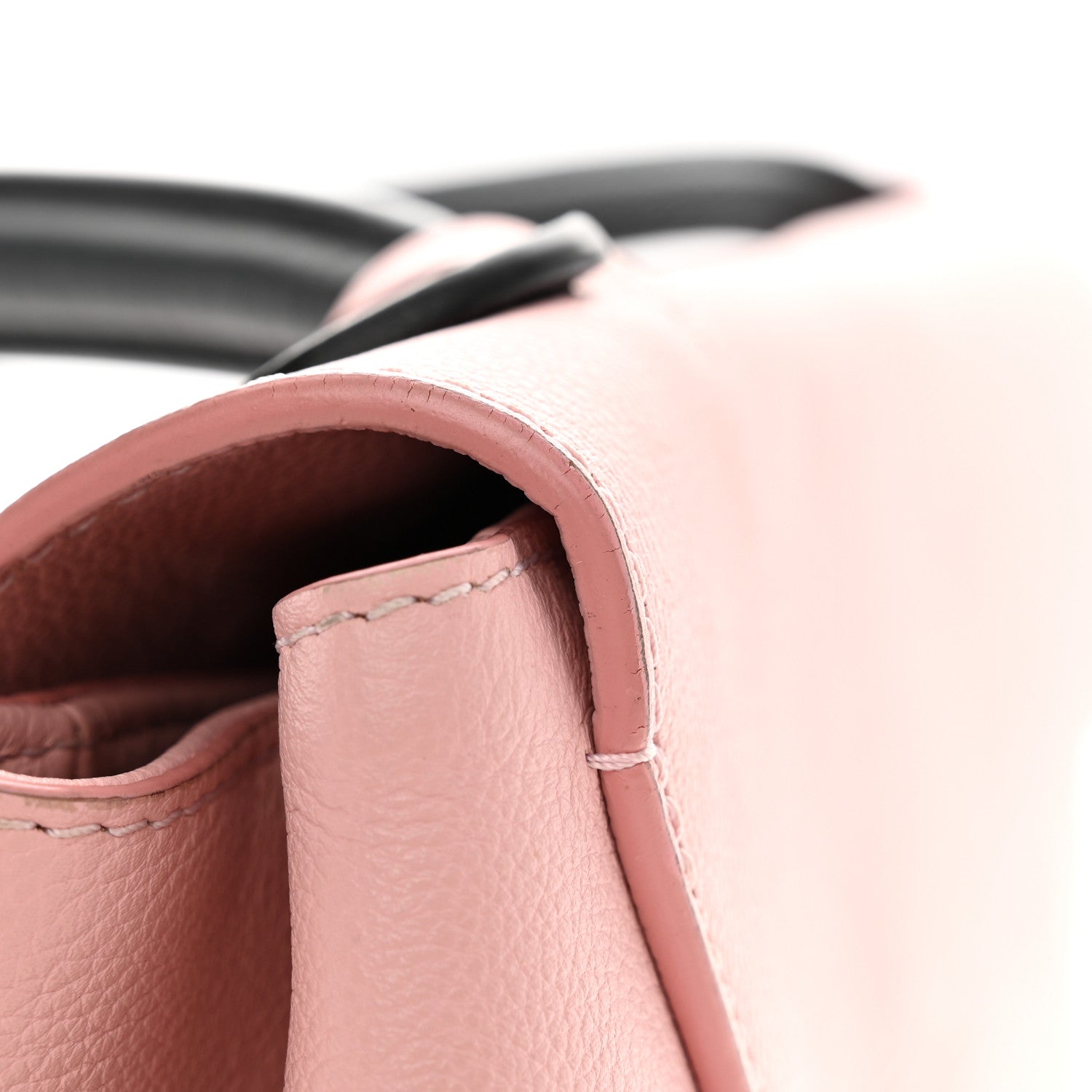 Louis Vuitton Calfskin Snakeskin Lockme MM Rose Ballerine 15 of 17