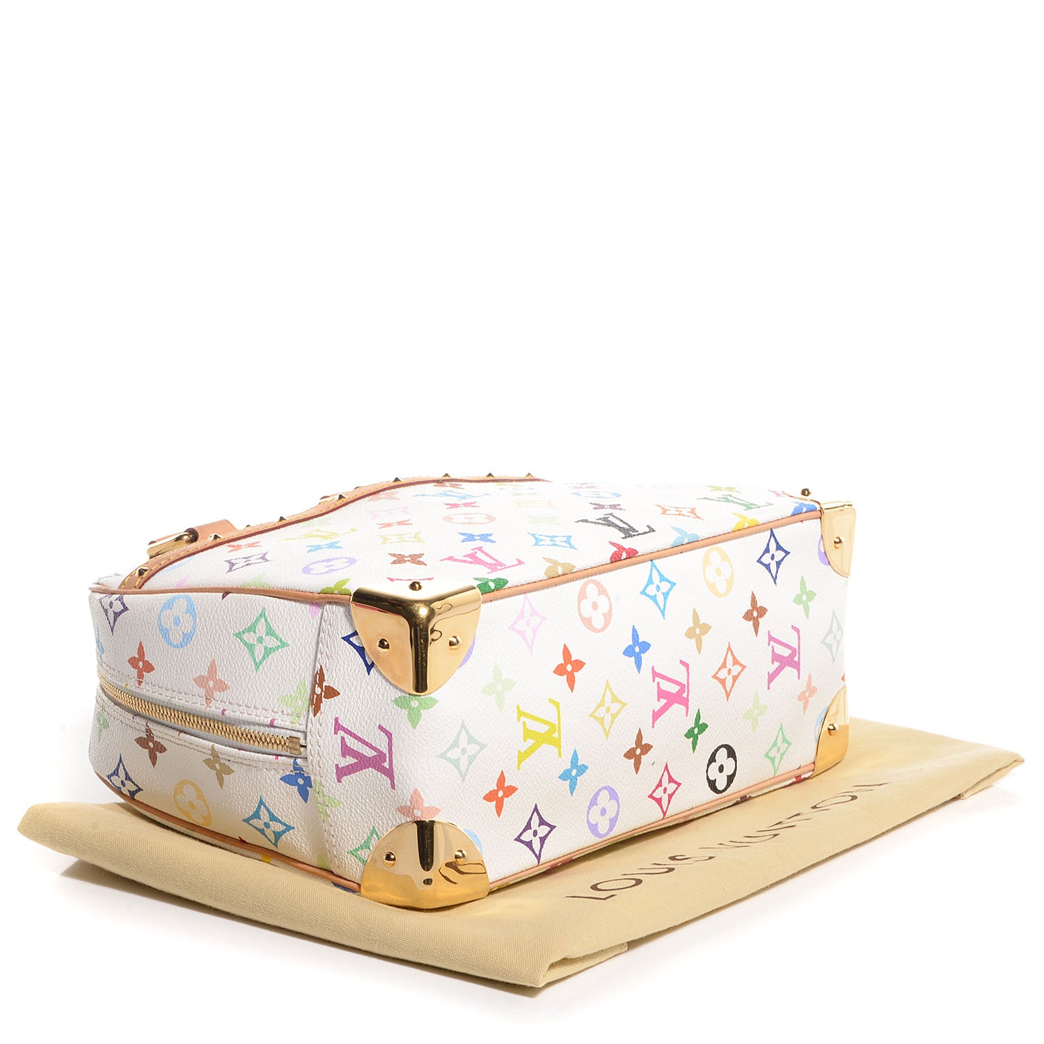 Louis Vuitton Monogram Multicolor Trouville White 4 of 7