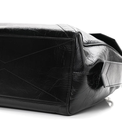 Givenchy Creased Patent Calfskin Medium ID Flap Black 9 of 9