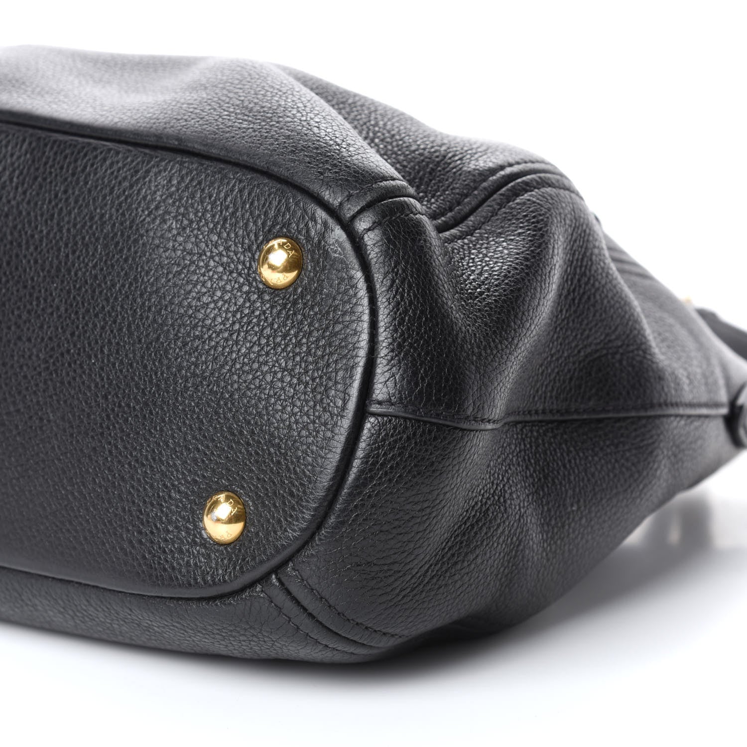 Prada Vitello Daino Tote Black 8 of 8