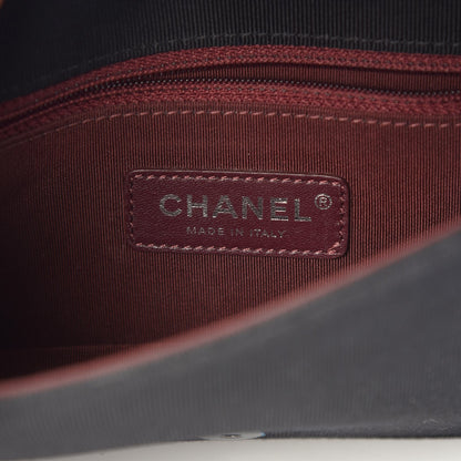Chanel Calfskin Quilted Small Ballerine Flap Black Beige 6 of 9