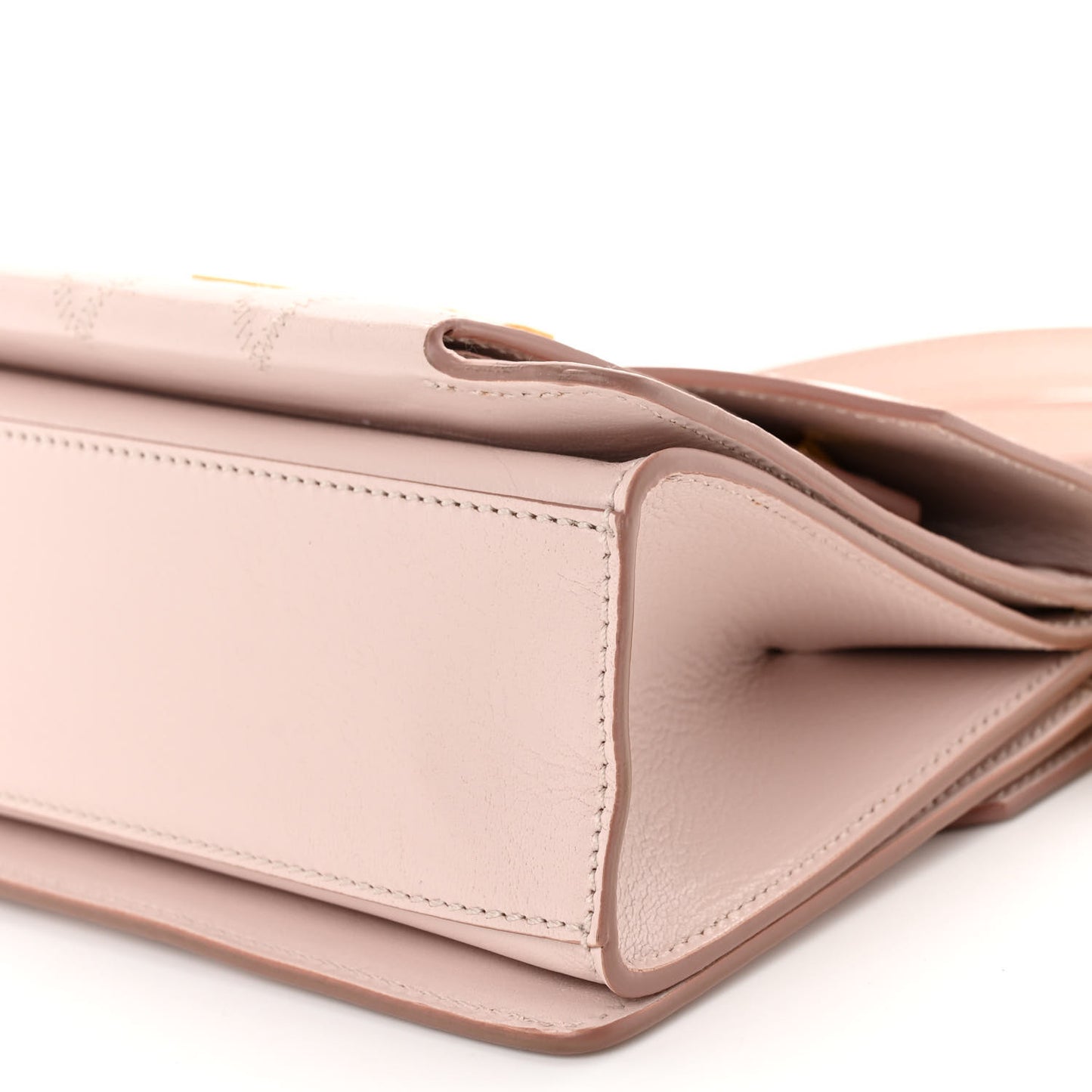 Goatskin Quilted Small GV3 Shoulder Bag Pale Pink