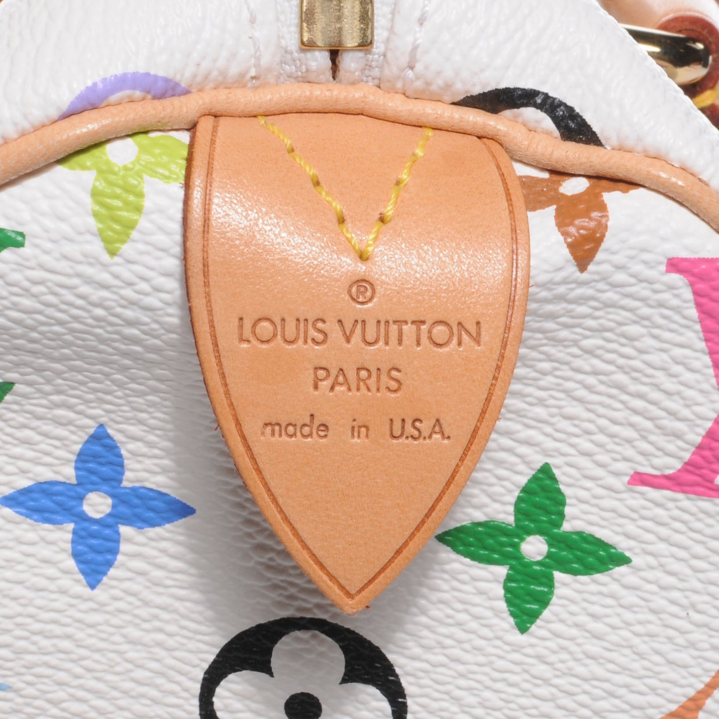 Monogram Multicolor Speedy 30 White