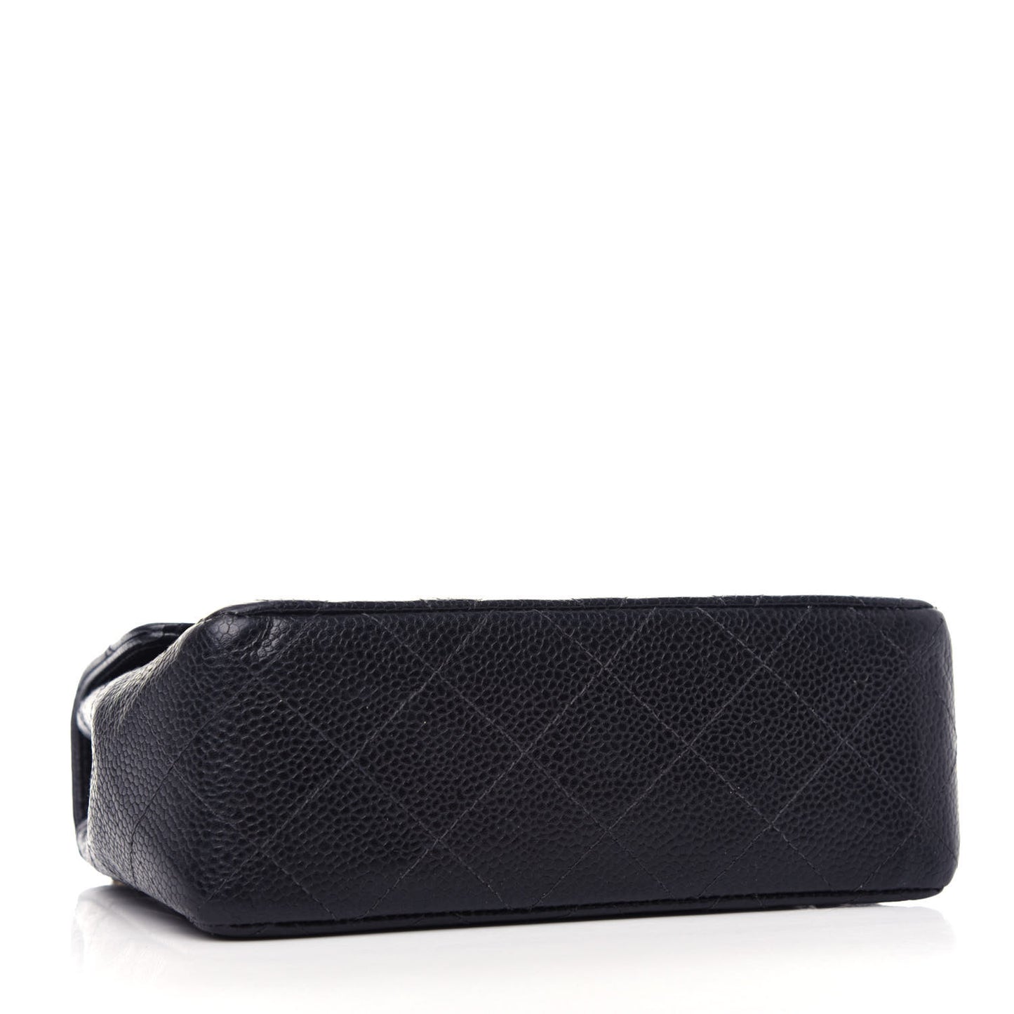 Caviar Quilted Mini Square Flap Black
