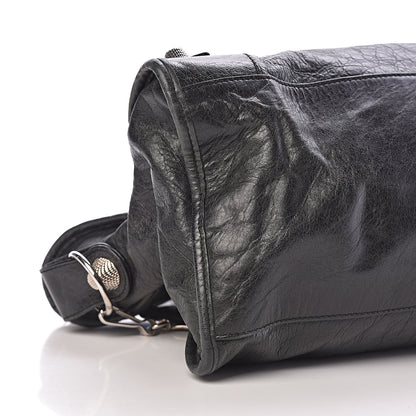 Balenciaga Agneau Giant 21 Silver Hardware Part Time Black 12 of 13