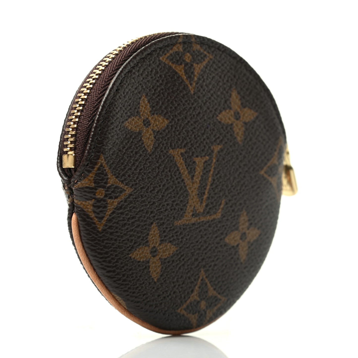 Monogram Round Coin Purse