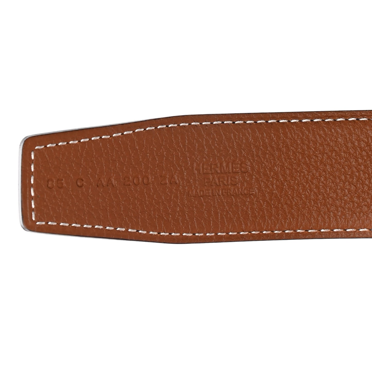 135 Togo 32mm Martelee H Belt 85 Black Gold