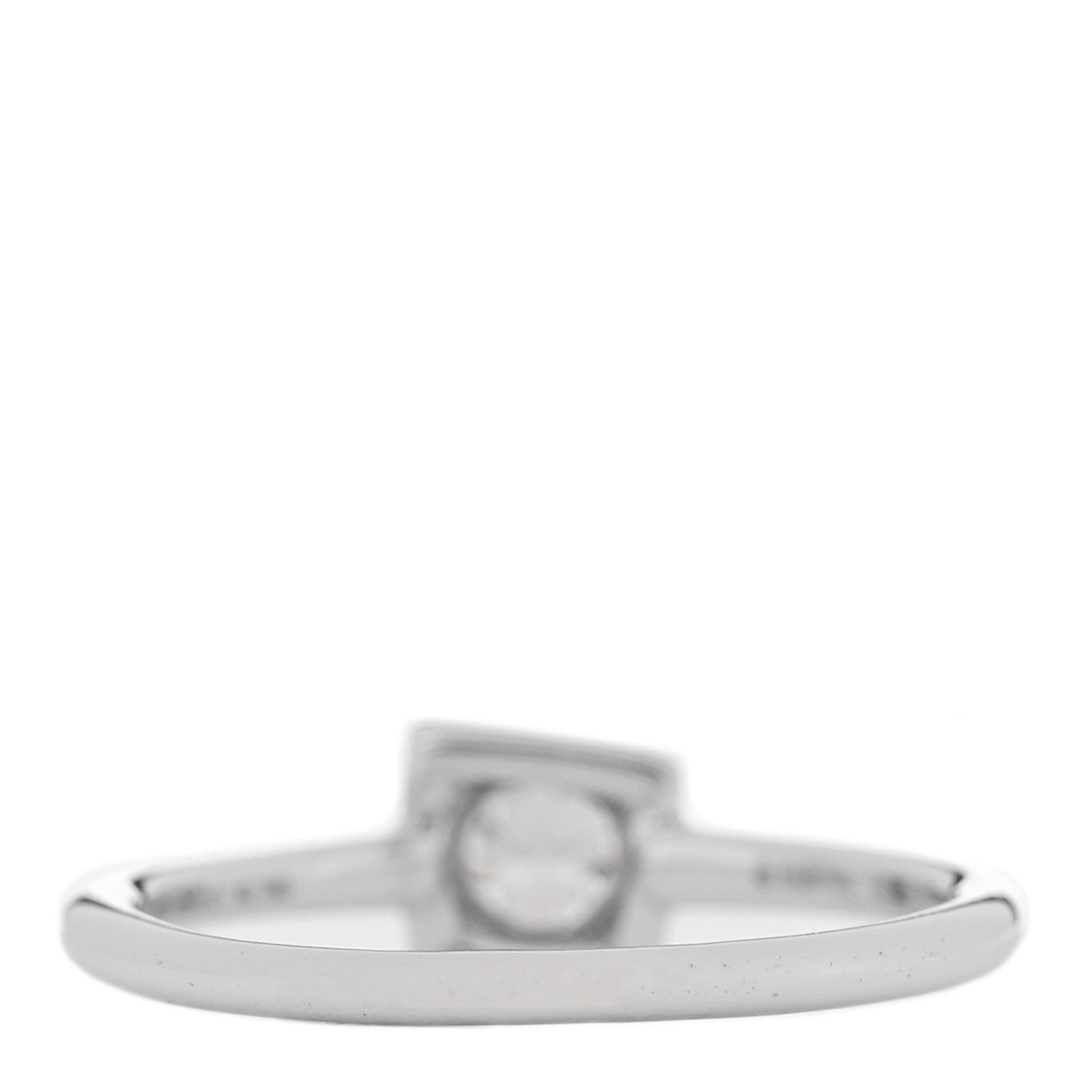 Tiffany 18K White Gold Diamond .17ct Frank Gehry Torque Ring 50 5.25 3 of 6