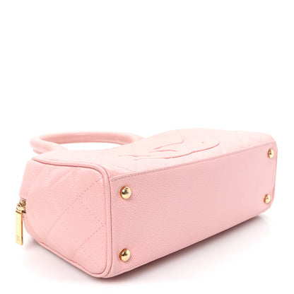 Chanel Caviar Quilted Small Bowler Pink 3 of 10