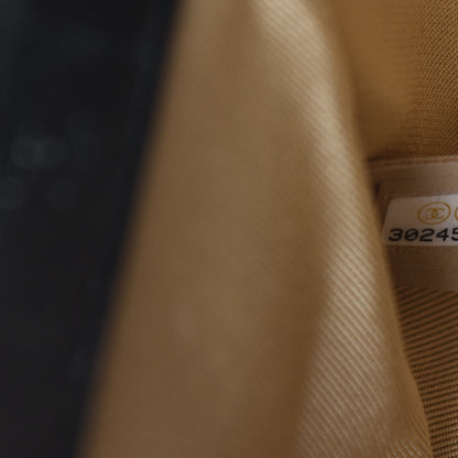 Chanel Velvet Quilted Mini Rectangular Pearl Crush Flap Black 9 of 10