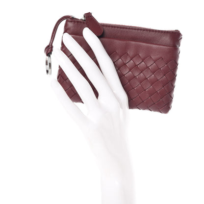 Bottega Veneta Nappa Intrecciato Key Holder Barolo 2 of 7