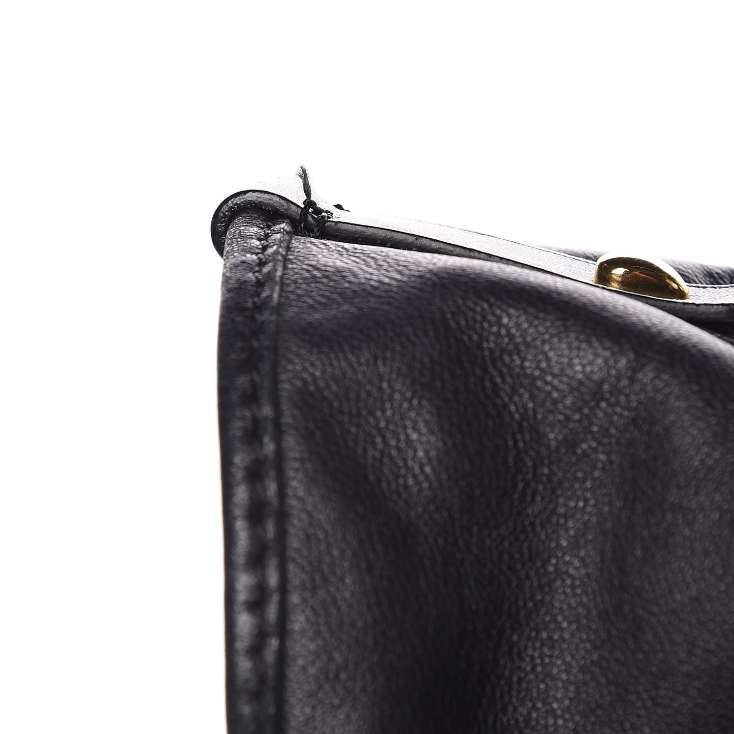 Lambskin Medium East West Tote Black