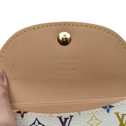 Louis Vuitton Monogram Multicolor Business Card Holder White 5 of 7