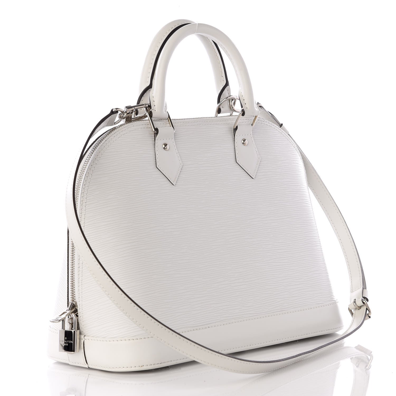 Louis Vuitton Epi Alma PM White 2 of 7
