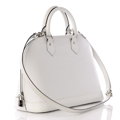 Louis Vuitton Epi Alma PM White 2 of 7
