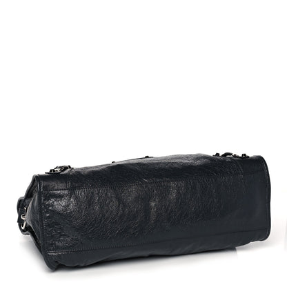 Balenciaga Agneau Classic Silver Hardware City Gris Fossile Anthracite 4 of 15