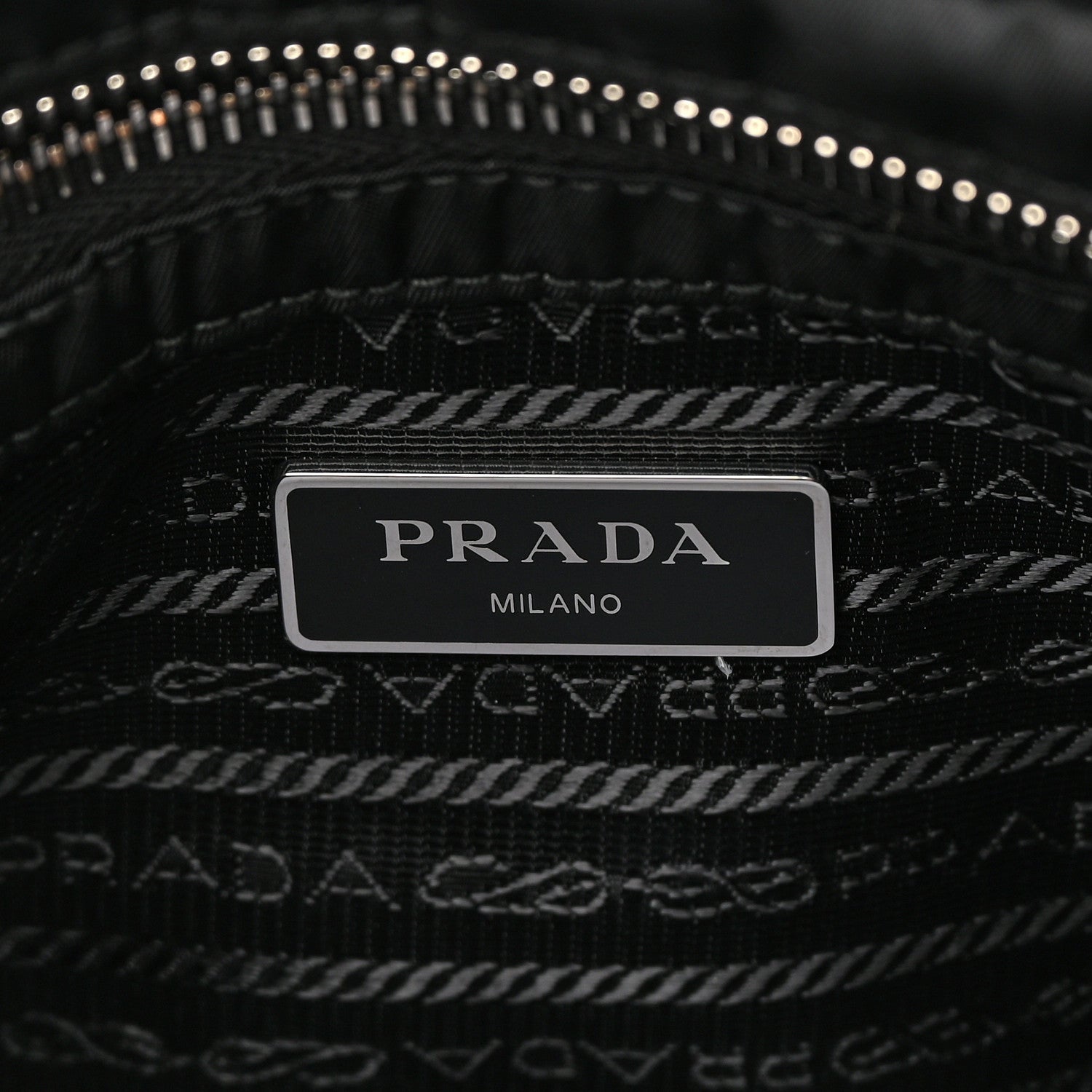 Prada Re-Nylon Quilted Padded Flap Shoulder Bag Black 6 of 18