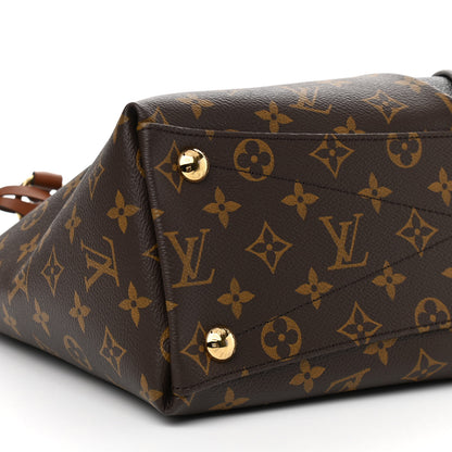 Louis Vuitton Monogram V Tote MM Black 8 of 9