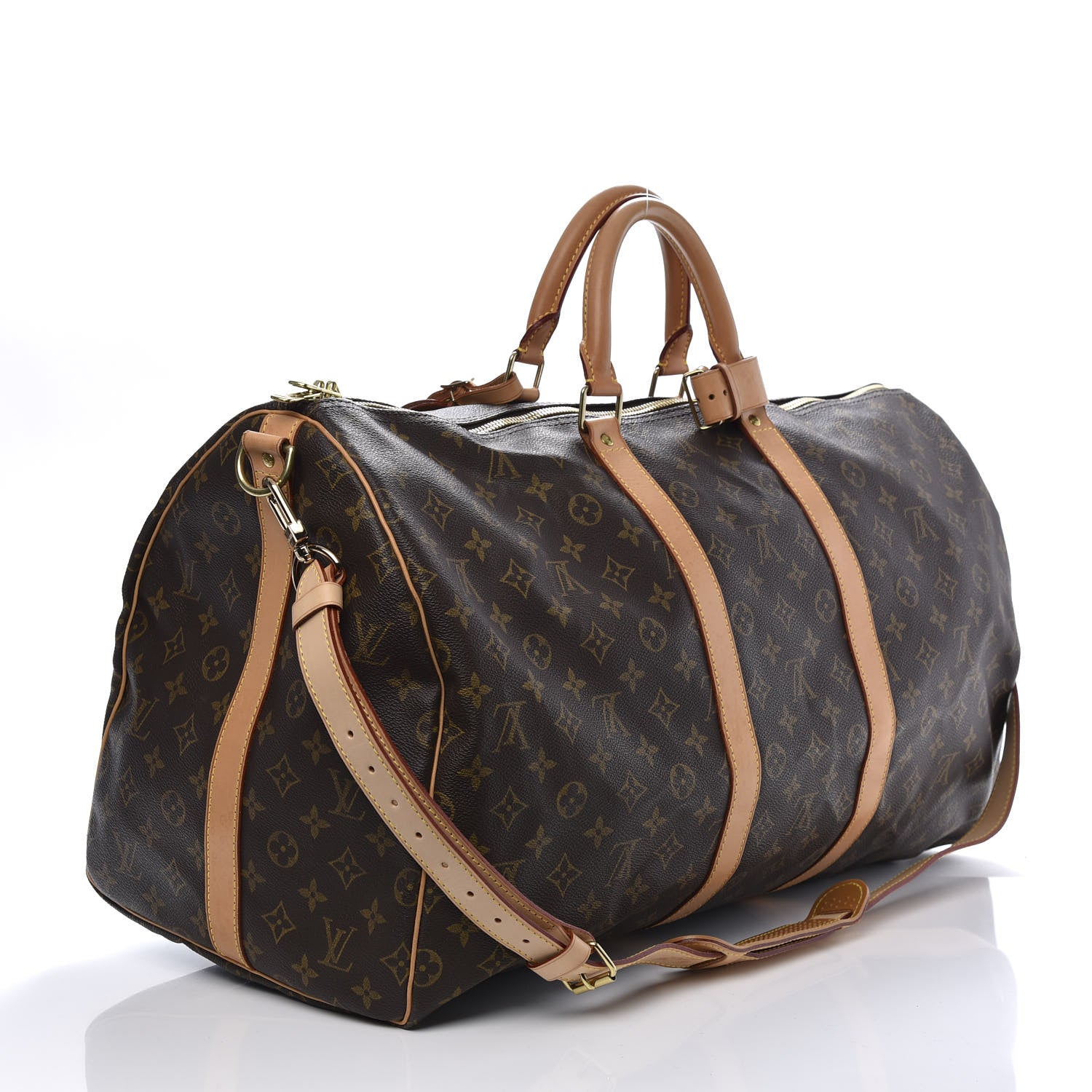 Louis Vuitton Monogram Keepall Bandouliere 55 2 of 12