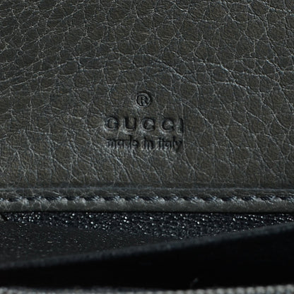Gucci Guccissima Bamboo Tassel Zip Around Wallet Grey 7 of 8