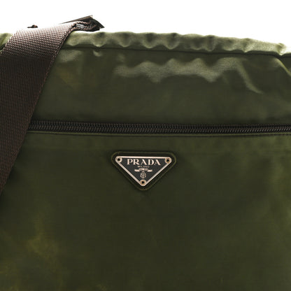 Prada Nylon Vela Messenger Bag Ebano 7 of 11