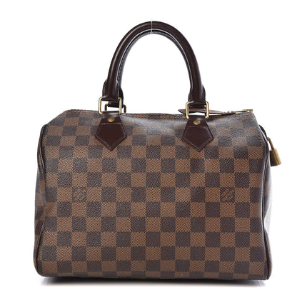 Louis Vuitton Damier Ebene Speedy 25 1 of 17