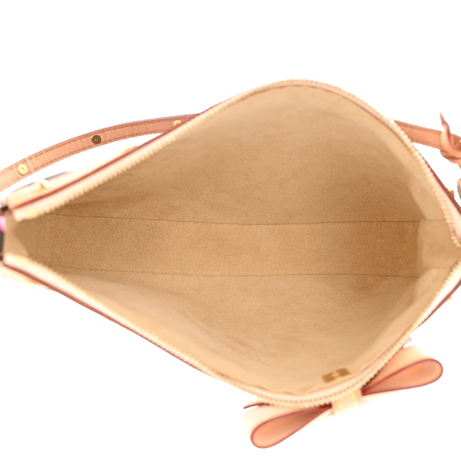 Louis Vuitton Monogram Cherry Blossom Pochette Accessories Brown 5 of 8