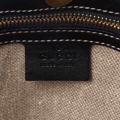 Gucci Canvas Floral Flora Tote Black 7 of 8