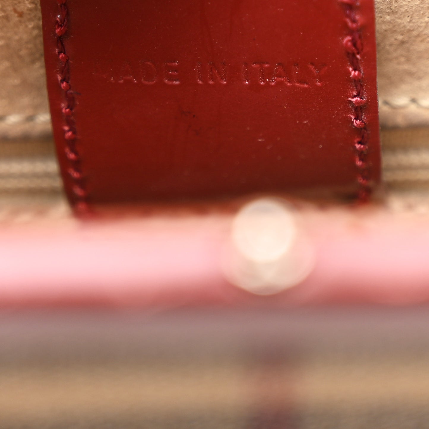 Haymarket Check Shoulder Bag Red