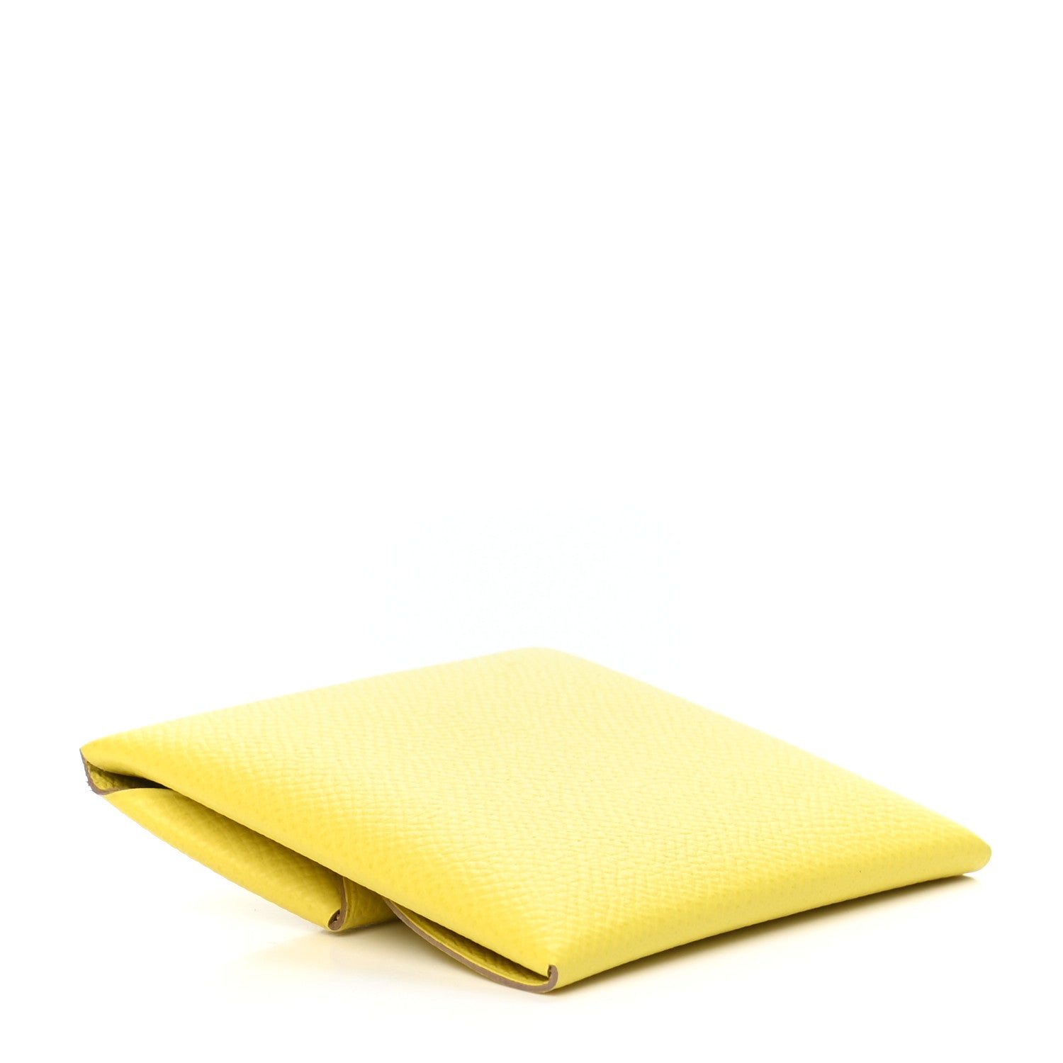 Hermes Epsom Bastia Coin Purse Lime 4 of 6