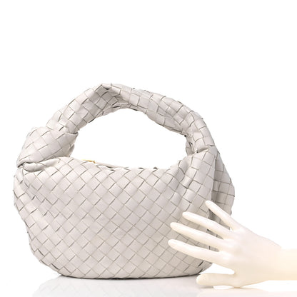 Bottega Veneta Nappa Intrecciato Teen Jodie Hobo White 2 of 9