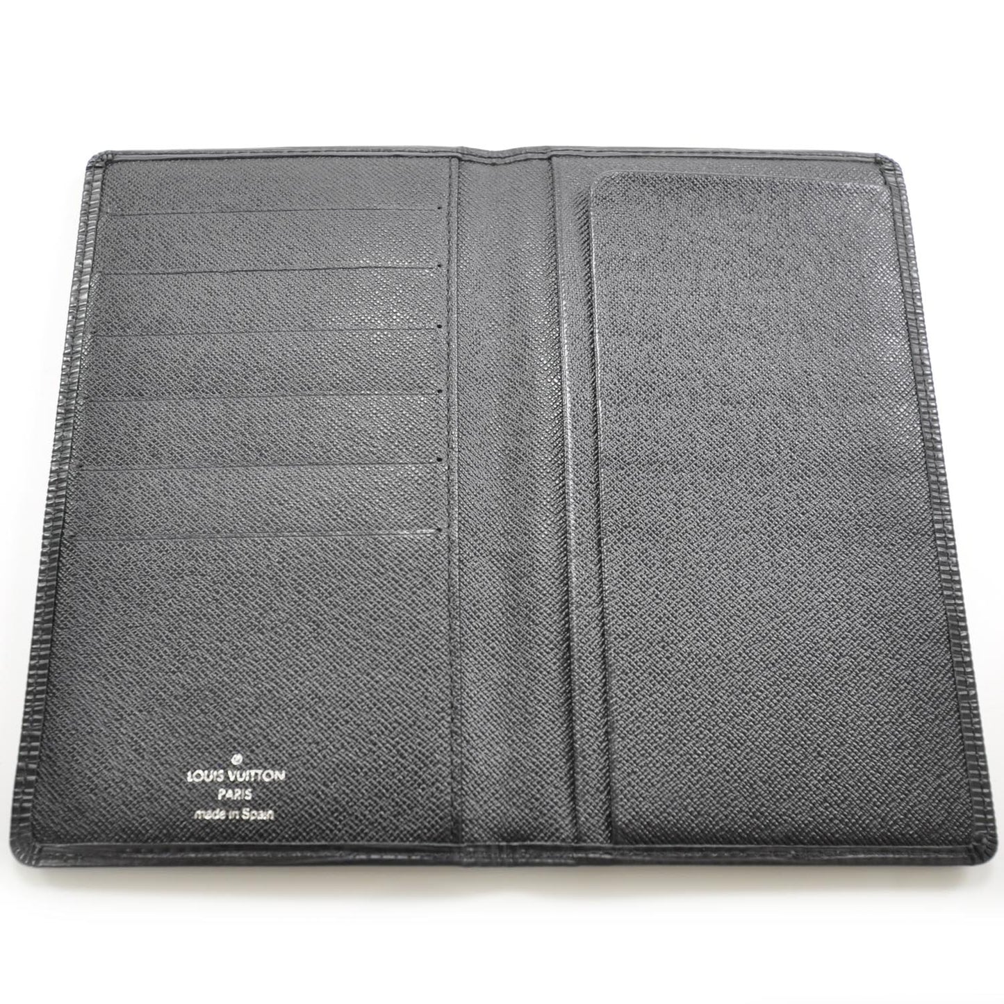Epi Checkbook Wallet Black
