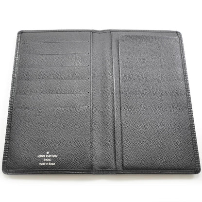 Louis Vuitton Epi Checkbook Wallet Black 6 of 8