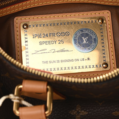 Louis Vuitton Calfskin Monogram Speedy P9 Bandouliere 25 7 of 12
