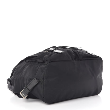 Prada Nylon Vela Medium Backpack Black 4 of 16