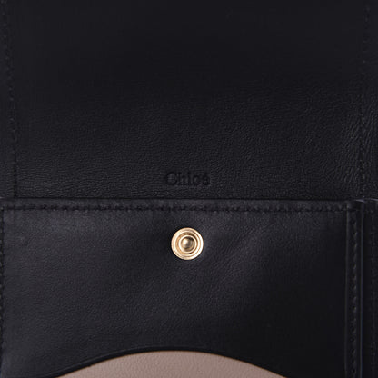 Chloe Grained Calfskin Small Aby Tri-Fold Wallet Black 8 of 8
