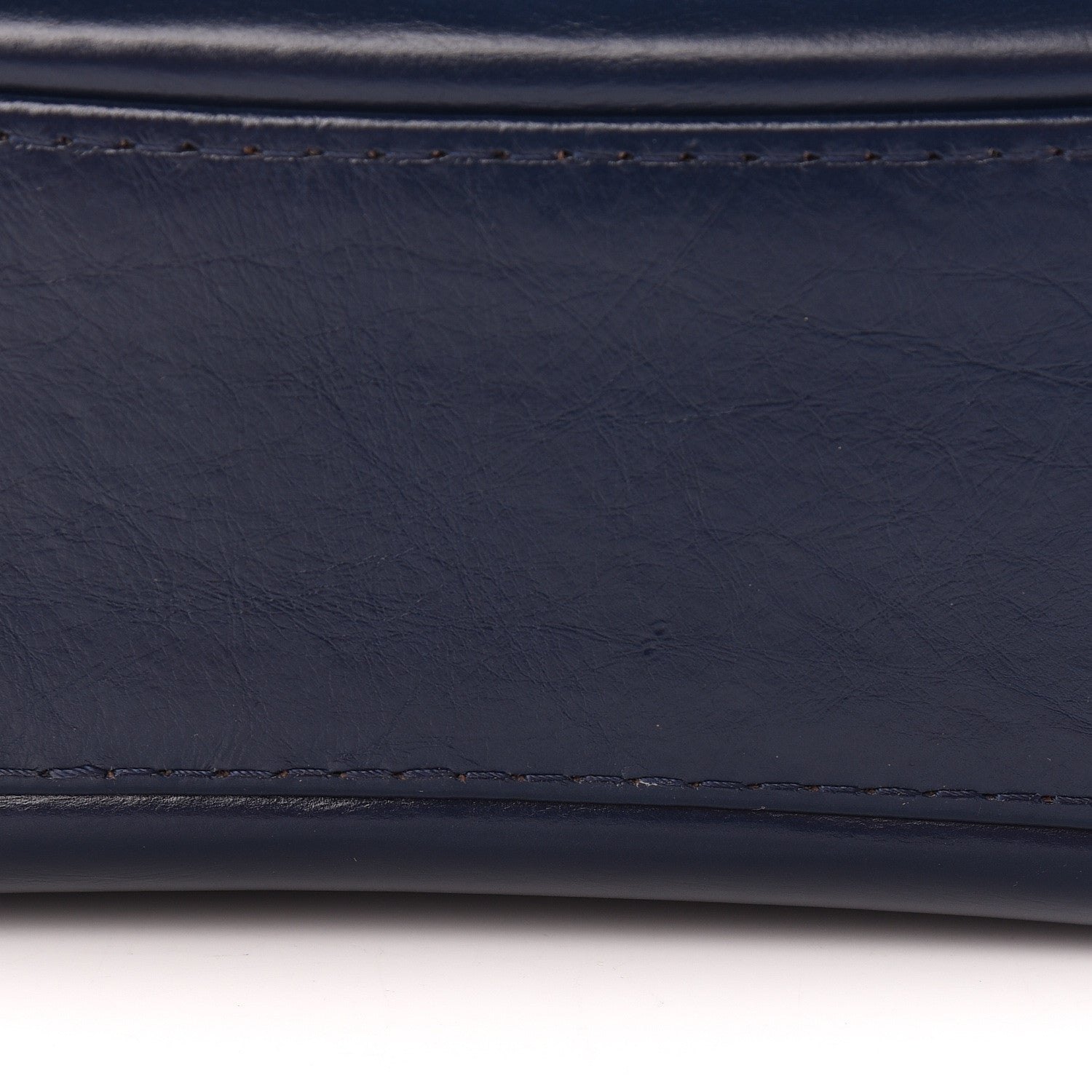 Chanel Tweed Calfskin Quilted Medium Gabrielle Hobo Navy 12 of 12
