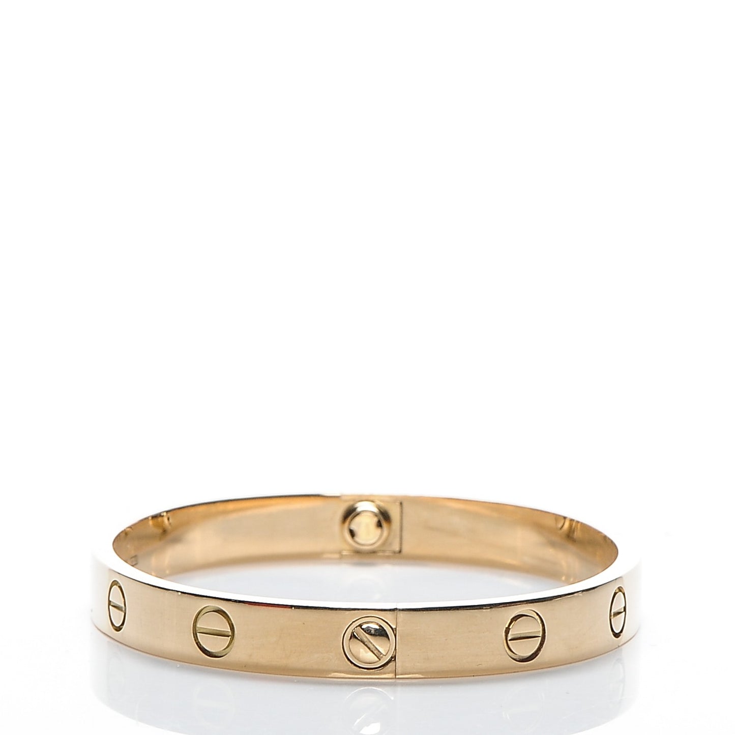 18K Yellow Gold LOVE Bracelet 16