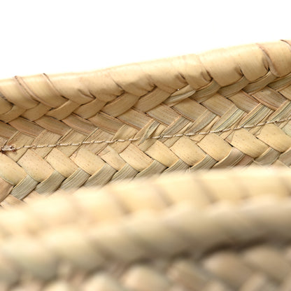 Chloe Raffia Small Grain Calfskin Medium Marcie Basket Tan 10 of 12
