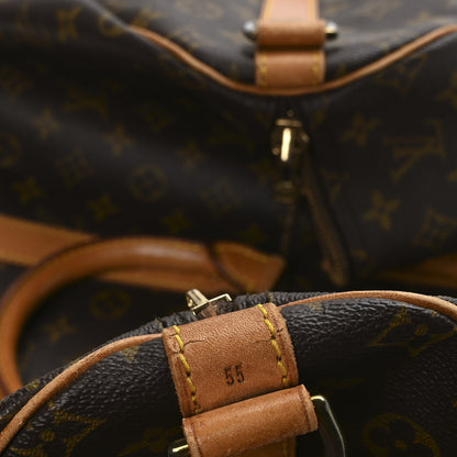 Louis Vuitton Monogram Keepall Bandouliere 55 7 of 11