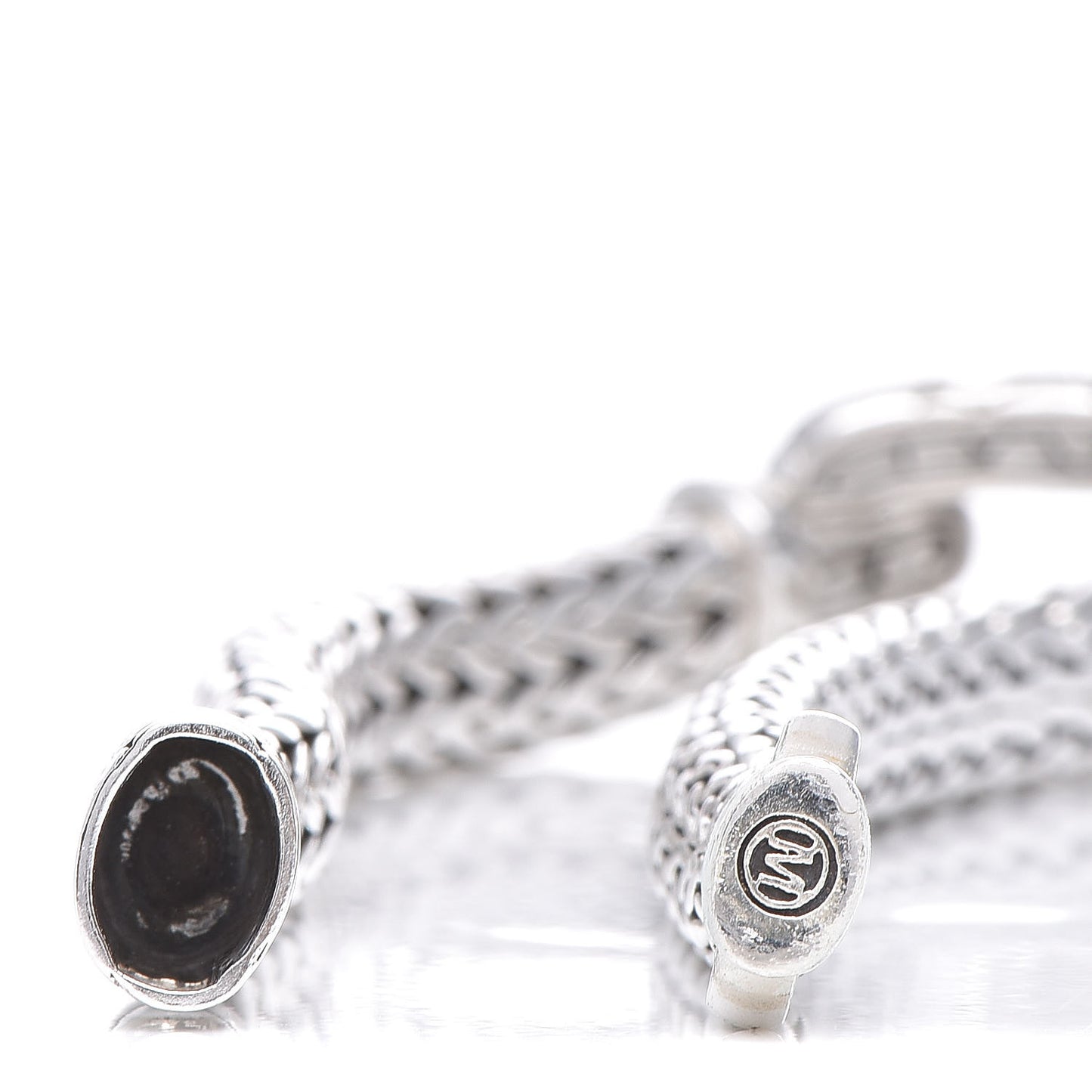 Sterling Silver Black Sapphire Kali Station Bracelet