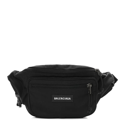 Balenciaga Recycled Casual Nylon Explorer Beltpack Black 1 of 9