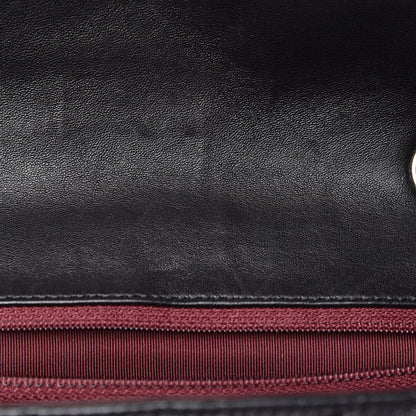 Chanel Lambskin Quilted Jumbo Single Flap Black 8 of 12
