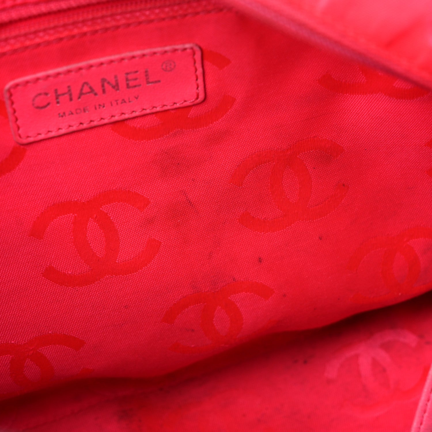 Chanel Calfskin Quilted Large Cambon Tote Black White 14 of 19